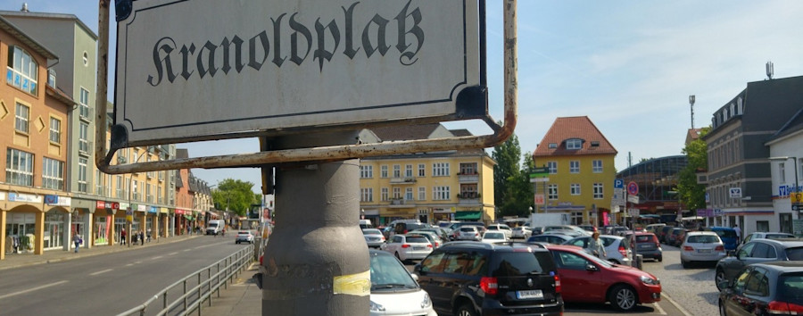 Der Kranoldplatz in Berlin-Lichterfelde ist für Radfahrer gefährlich – getan wird dagegen nichts