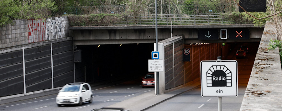 Fehlendes Personal bremst aus: Hunderte nächtliche Sperrungen im Tiergartentunnel seit Anfang 2025