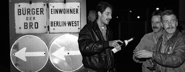 Wende-Feierlichkeiten: Historische Bösebrücke bekommt nur Fototermin