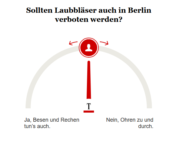 Opinary: Sollten Laubbläser auch in Berlin verboten werden?