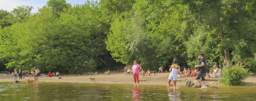 27 Grad am Sonnabend sind nicht genug : Lageso erklärt Badesaison ab sofort für beendet