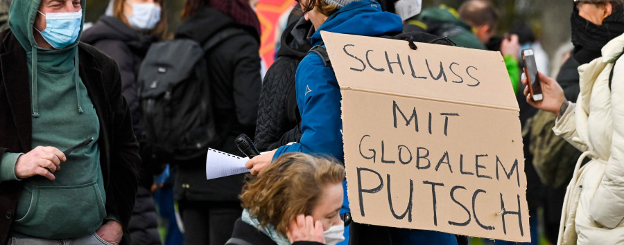 Nach Querdenker-Demo in Berlin: Polizei hält Gewerkschafter für Corona-Schwurbler