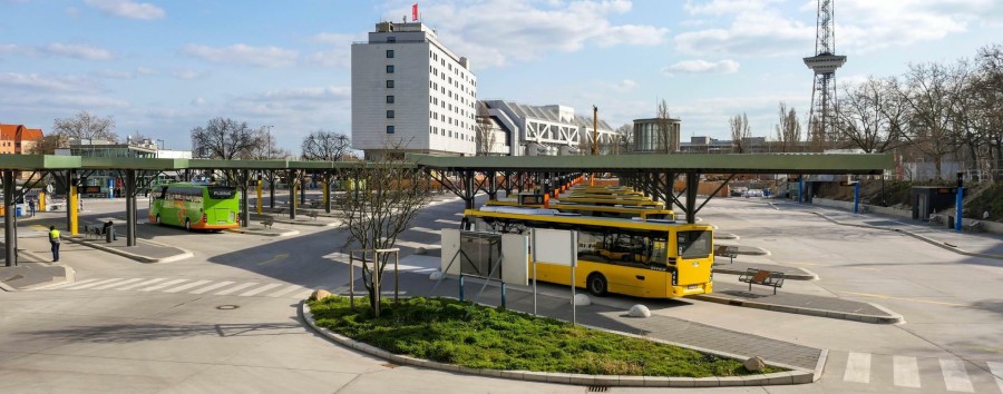 Aus dem Namenszusatz ICC wird ZOB: Berlins S-Bahnhof Messe Nord soll bald umbenannt werden