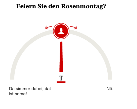 Opinary: Feiern Sie den Rosenmontag?