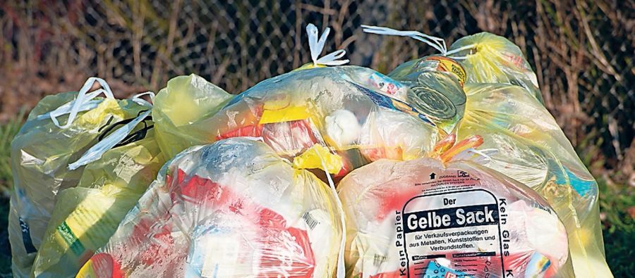 Zurück zur Tonne: Gelbe Müllsäcke werden ab 2022 abgeschafft