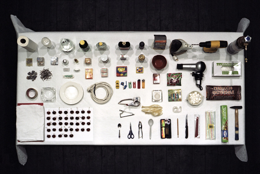 Menschen und Früchte