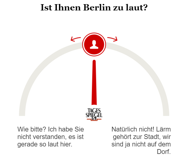Umfrage Berlin zu laut