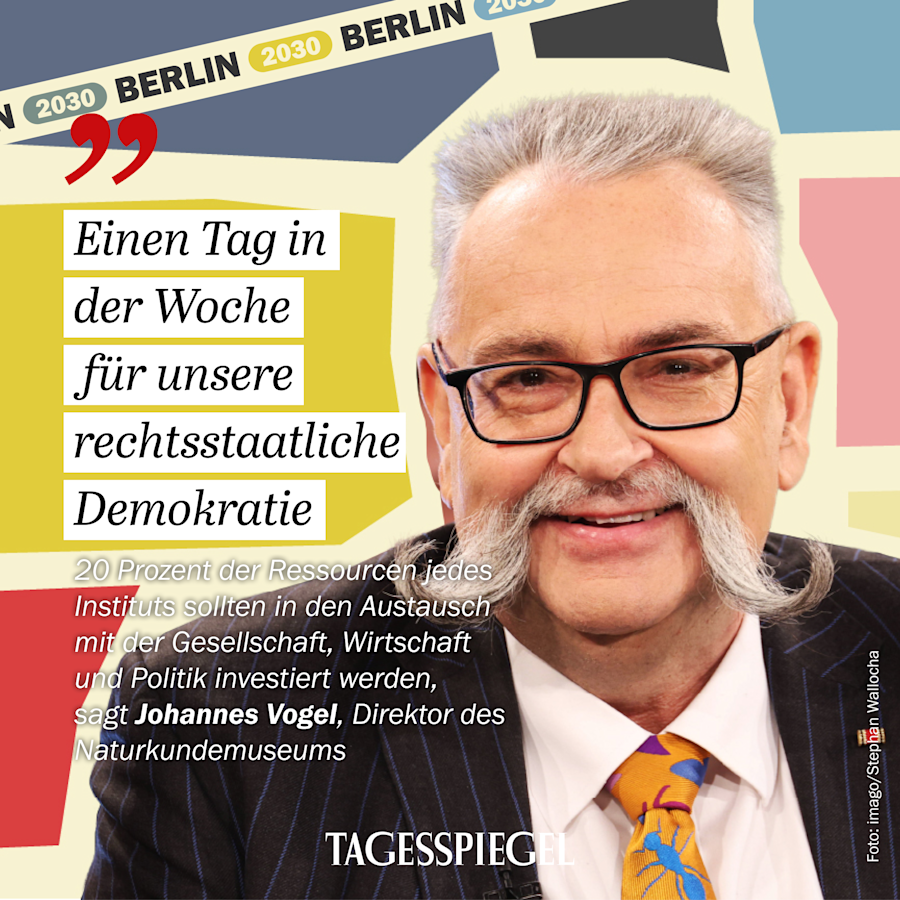 Berlin 2030 – Visionen für die Hauptstadt mit Johannes Vogel