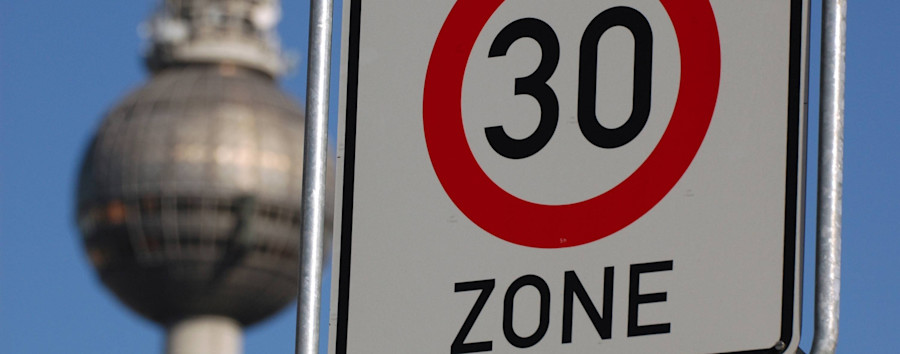 Seltene und erfolglose Verfahren: In Berlin wird kaum gegen Tempo-30-Zonen geklagt