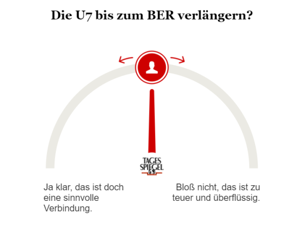 Umfrage zur U7-Verlängerung