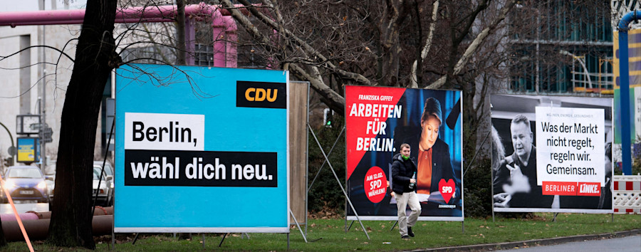 Gegen „erhebliche und überflüssige Belastung“: Plakatieren im Berliner Wahlkampf soll früher erlaubt sein