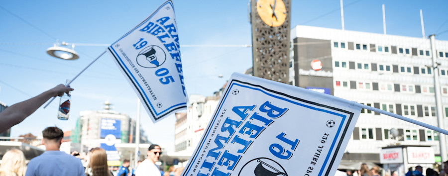 „Die Fans sind vollkommen euphorisiert“: 100.000 Bielefeld-Fans in Berlin erwartet