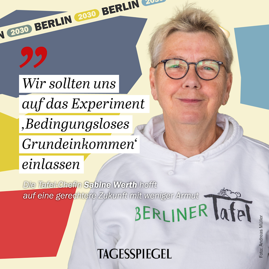 Berlin 2030 – Visionen für die Hauptstadt mit Sabine Werth