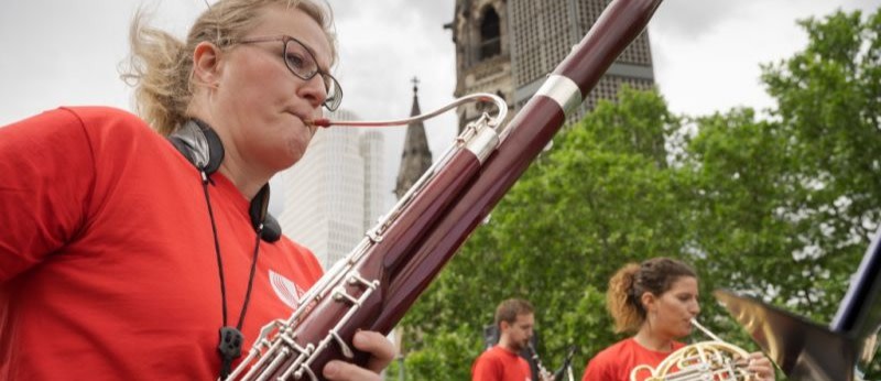Das Deutsche Symphonie-Orchester Berlin bringt Musik in die ganze Stadt