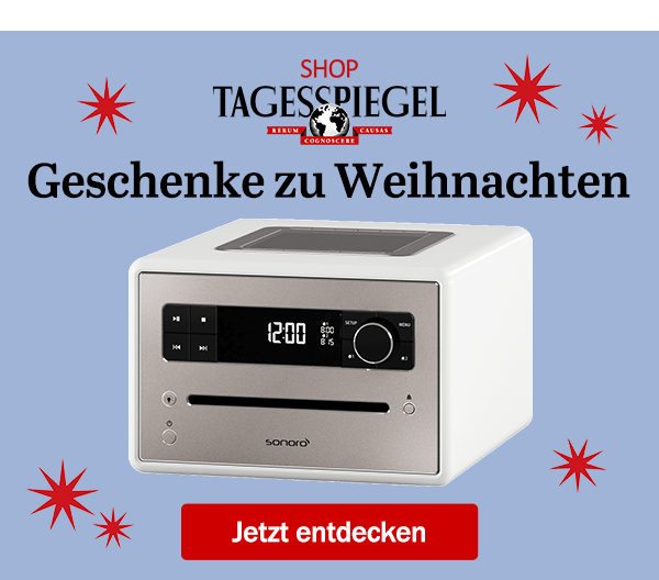 https://ar.tagesspiegel.de/r?t=https%3A%2F%2Fshop.tagesspiegel.de%2Fgeschenkideen%2Fgeschenkideen-fuer-zuhause%2F1096%2Fdigitalradio-mit-cd-player-sonoro-qubo-weiss%3Futm_source%3Dtsp-newsletter%26utm_medium%3Dbanner%26utm_campaign%3Dradio