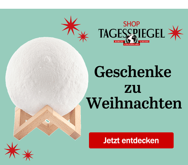 https://ar.tagesspiegel.de/r?t=https%3A%2F%2Fshop.tagesspiegel.de%2Fgeschenkideen%2Fgeschenkideen-fuer-sie%2F4720%2Flampe-moon%3Futm_source%3Dtsp-newsletter%26utm_medium%3Dbanner%26utm_campaign%3Dmondlampe