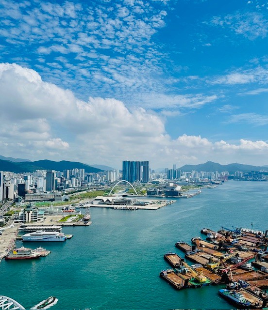 Urlaubsgrüße von Checkpoint-Leserin Susanne Sigmund (Südkorea)