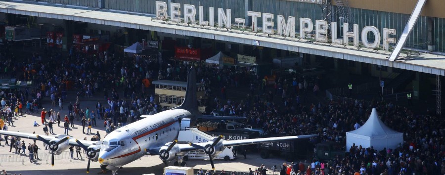 Zum 75.Jahrestag der Luftbrücke: Berlin plant Freiluft-Schau auf dem ehemaligen Flughafen Tempelhof
