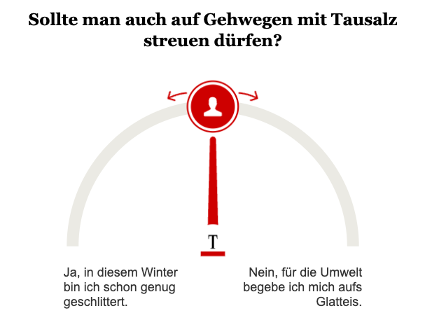 Opinary: Sollte man auch auf Gehwegen mit Tausalz streuen dürfen?