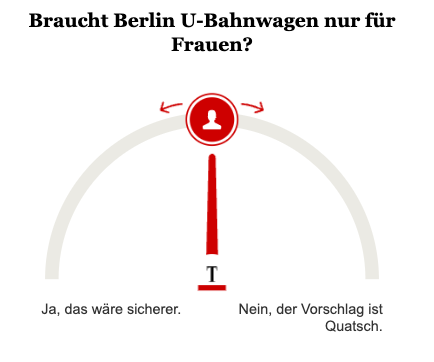 Opinary: Braucht Berlin U-Bahnwagen nur für Frauen?