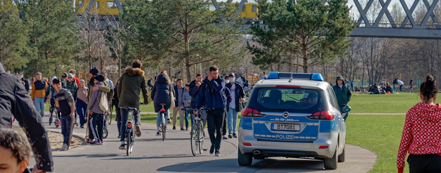 Wenn die Berliner Polizei am Gleisdreieck auf sich warten lässt