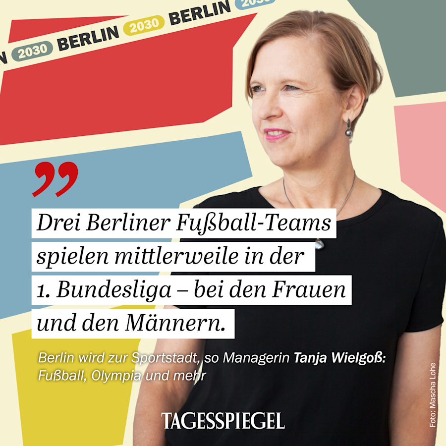 Berlin 2030 - Visionen für die Hauptstadt mit Tanja Wielgoß
