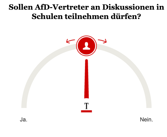 Opinary: Sollten AfD-Vertreter an Diskussionen an Schulen teilnehmen dürfen?