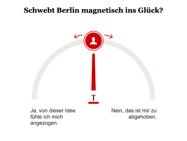 Opinary: Schwebt Berlin magnetisch in Glück?