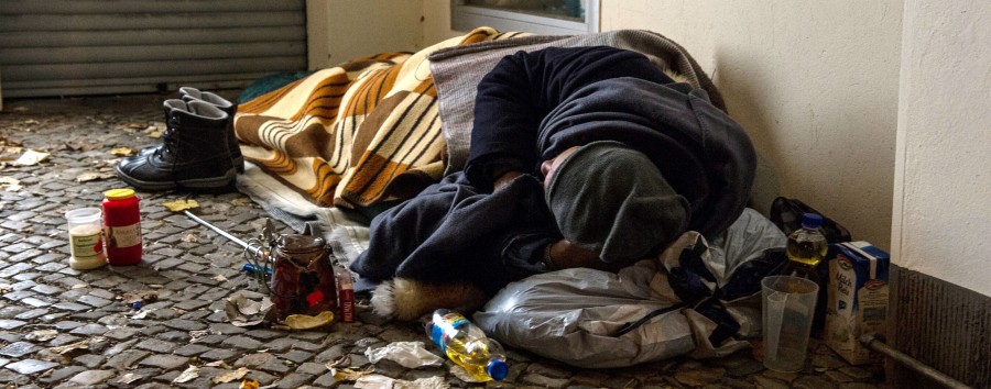 „Ein riesiges Problem“: Berliner Kältehilfe fordert Quarantäneunterkünfte für Obdachlose