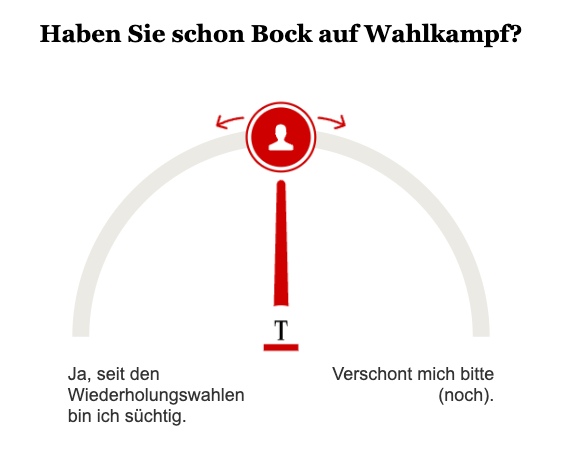 Opinary: Haben Sie schon Bock auf Wahlkampf?