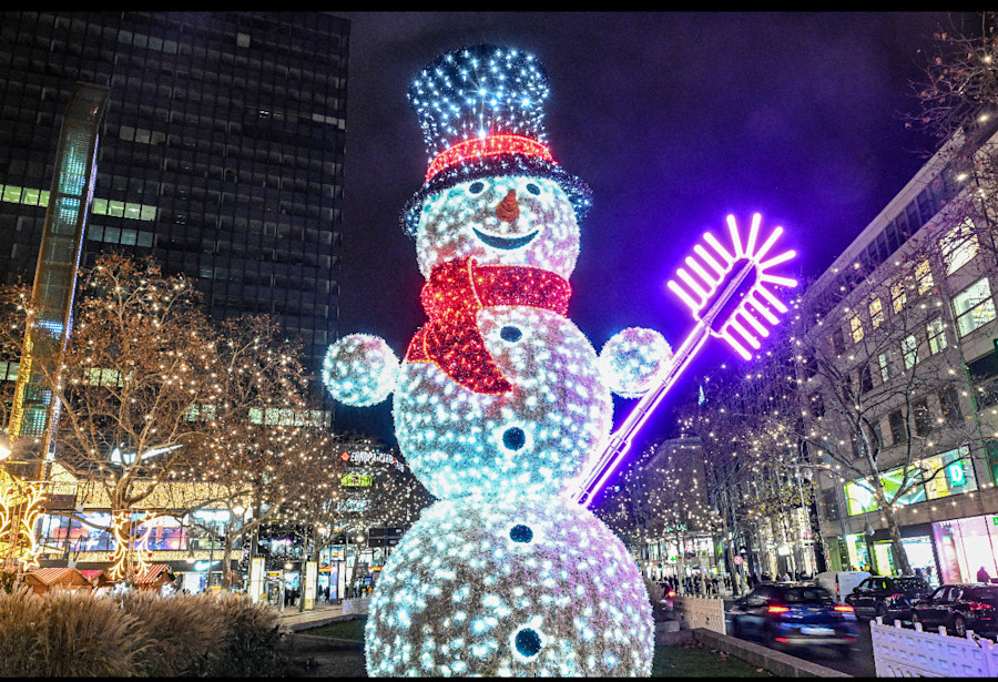 Berlins schönste (?) Weihnachtsbeleuchtung