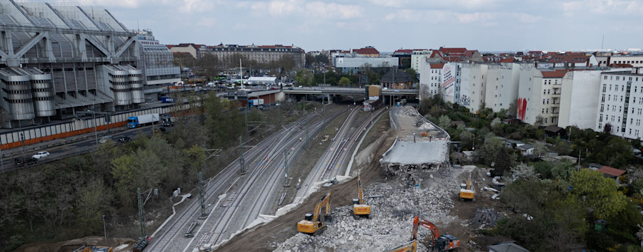 Engstelle am Dreieck Funkturm: TU Berlin ruft zur Teilnahme an Groß-Umfrage auf.