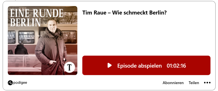 Ringbahnpodcast mit Tim Raue III