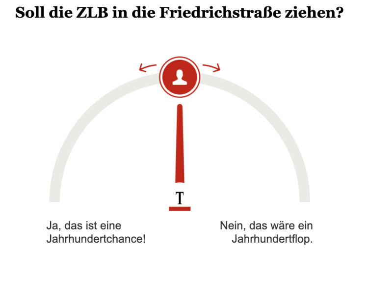 Opinary: ZLB in die Friedrichstraße?