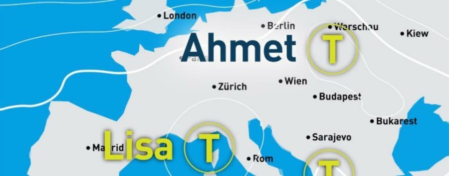 Anträge bis Freitagnachmittag möglich: Namenspatenschaft für Hoch- und Tiefdruckgebiete