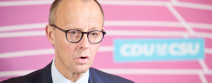 CDU-Chef bleibt fern: Friedrich Merz will Kai Wegner nicht im Wahlkampf in Berlin unterstützen