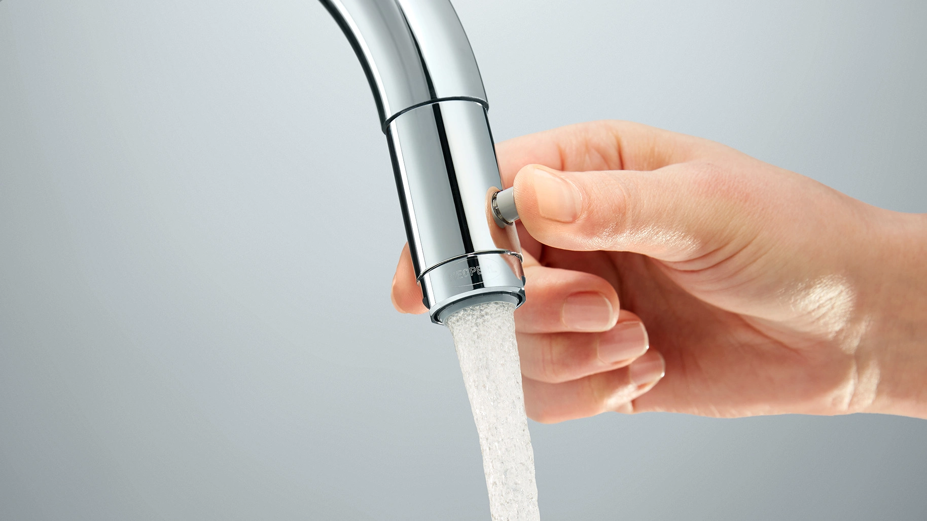 Changeover at the press of a button