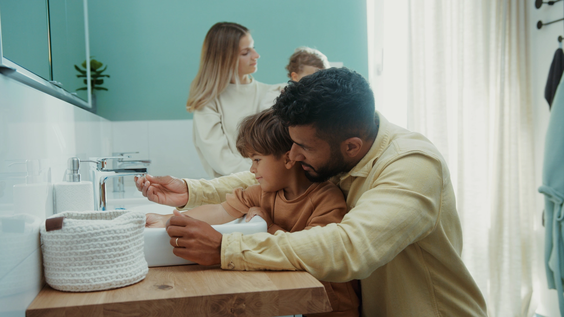 Robinetterie de lavabo