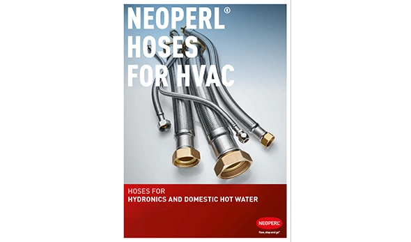 Neoperl hoses for HVAC applications catalogue
