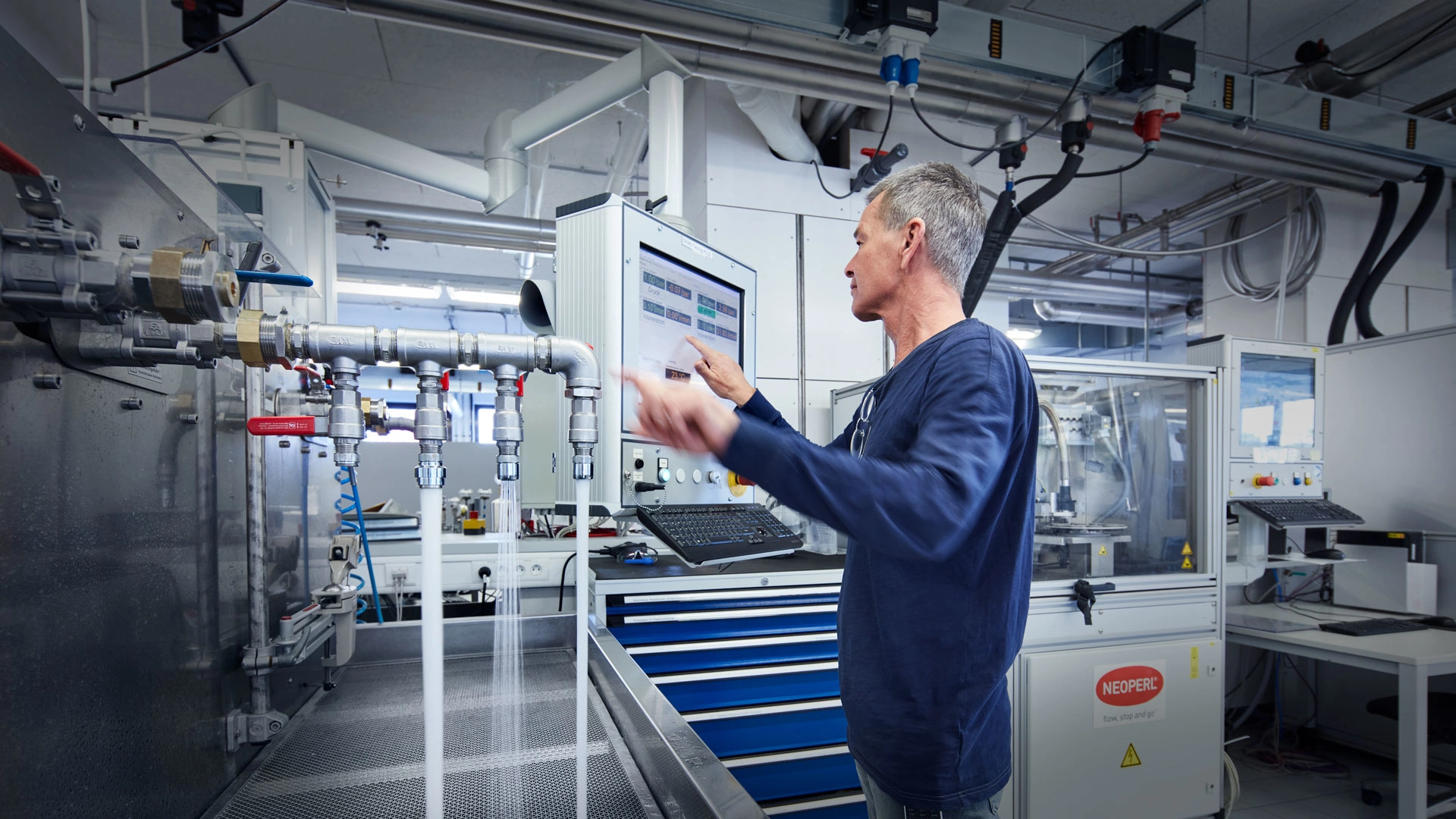 Neoperl Müllheim F&E Testlabor