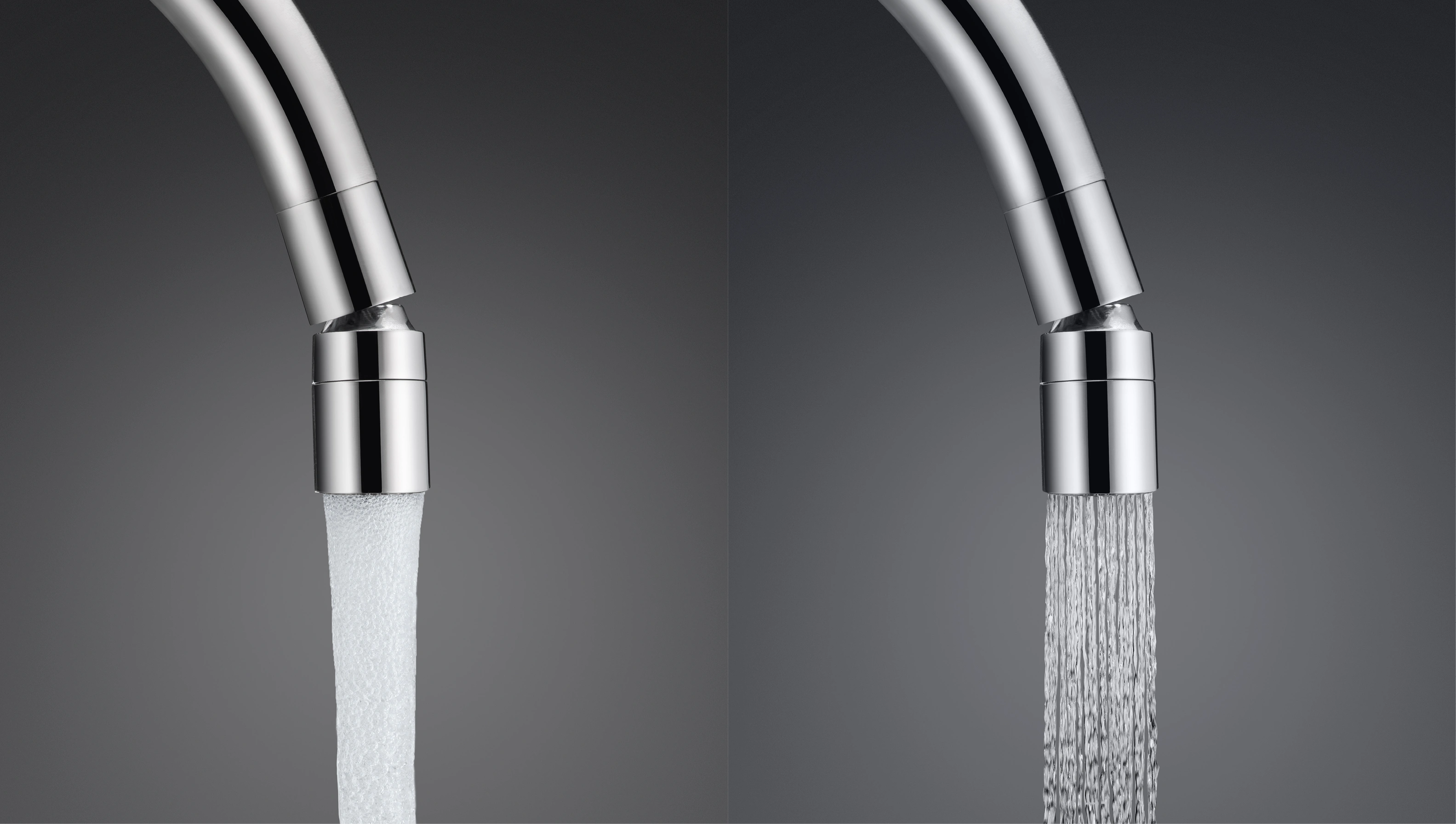 Comfort and spray stream