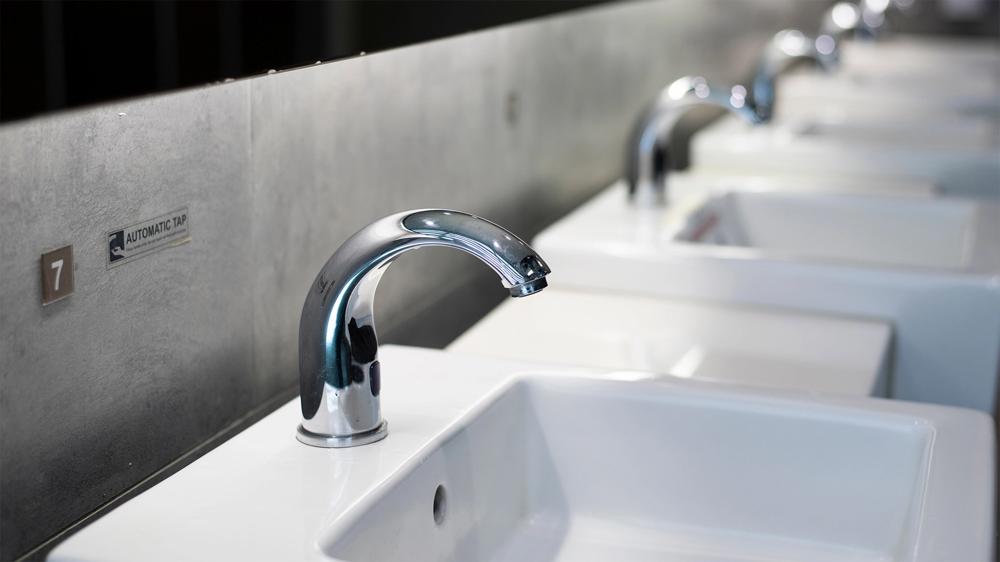 lavatory sinks - shutterstock 1992196598