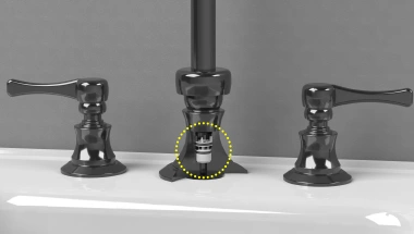 Einbau direkt im Armaturenkörper