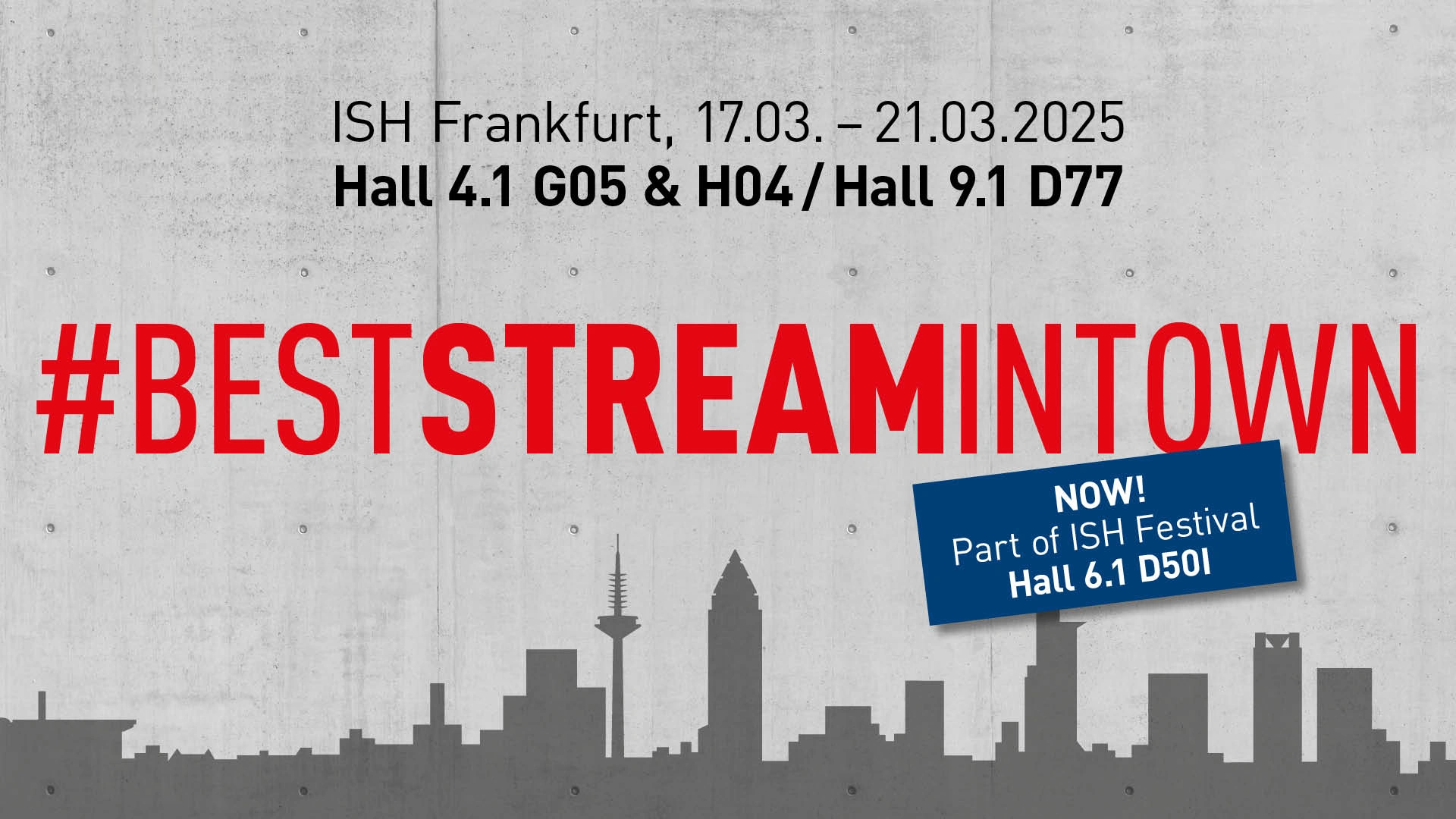 Neoperl auf der ISH 2025: "Best Stream in Town"