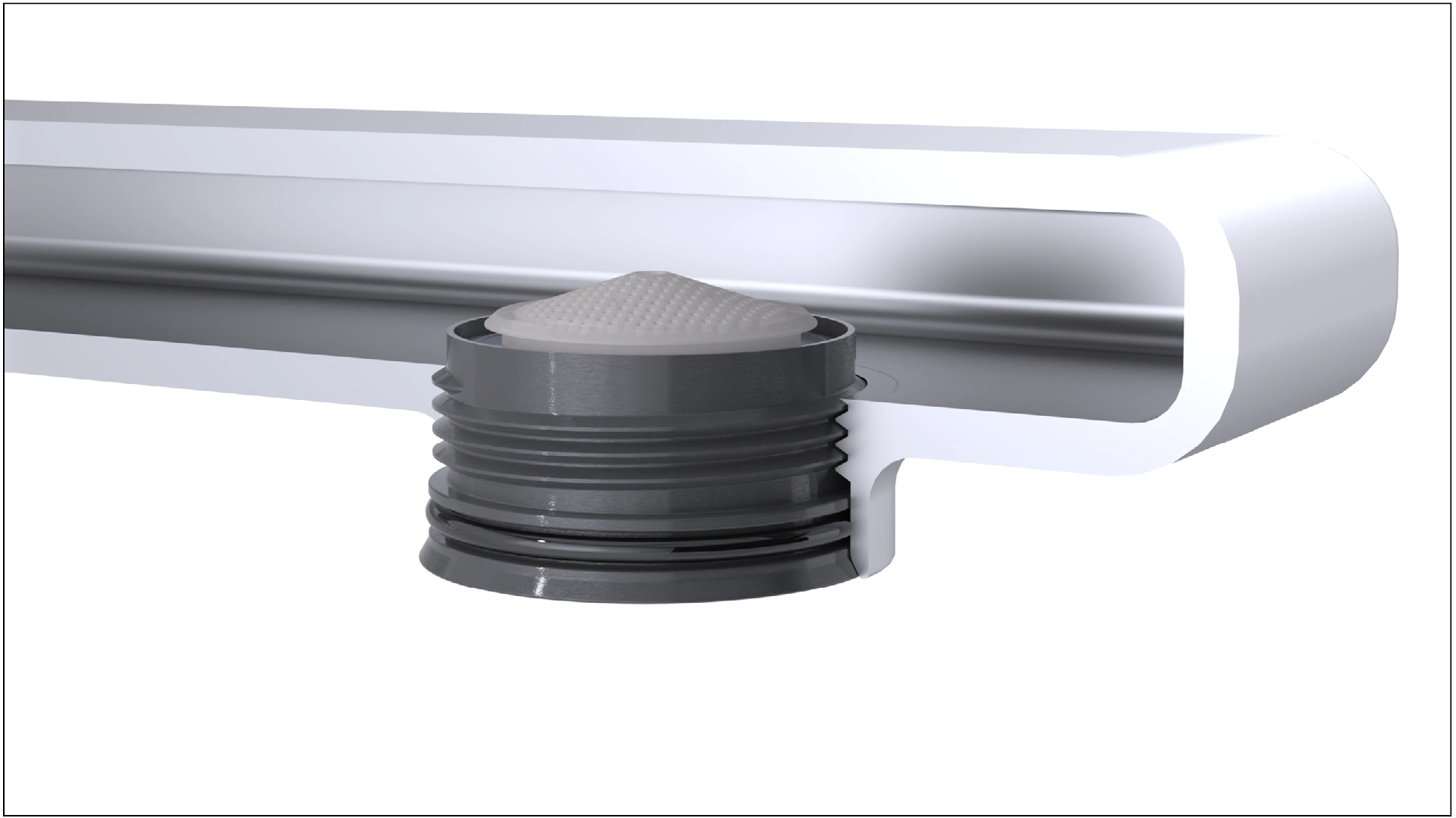 Flat and compact design