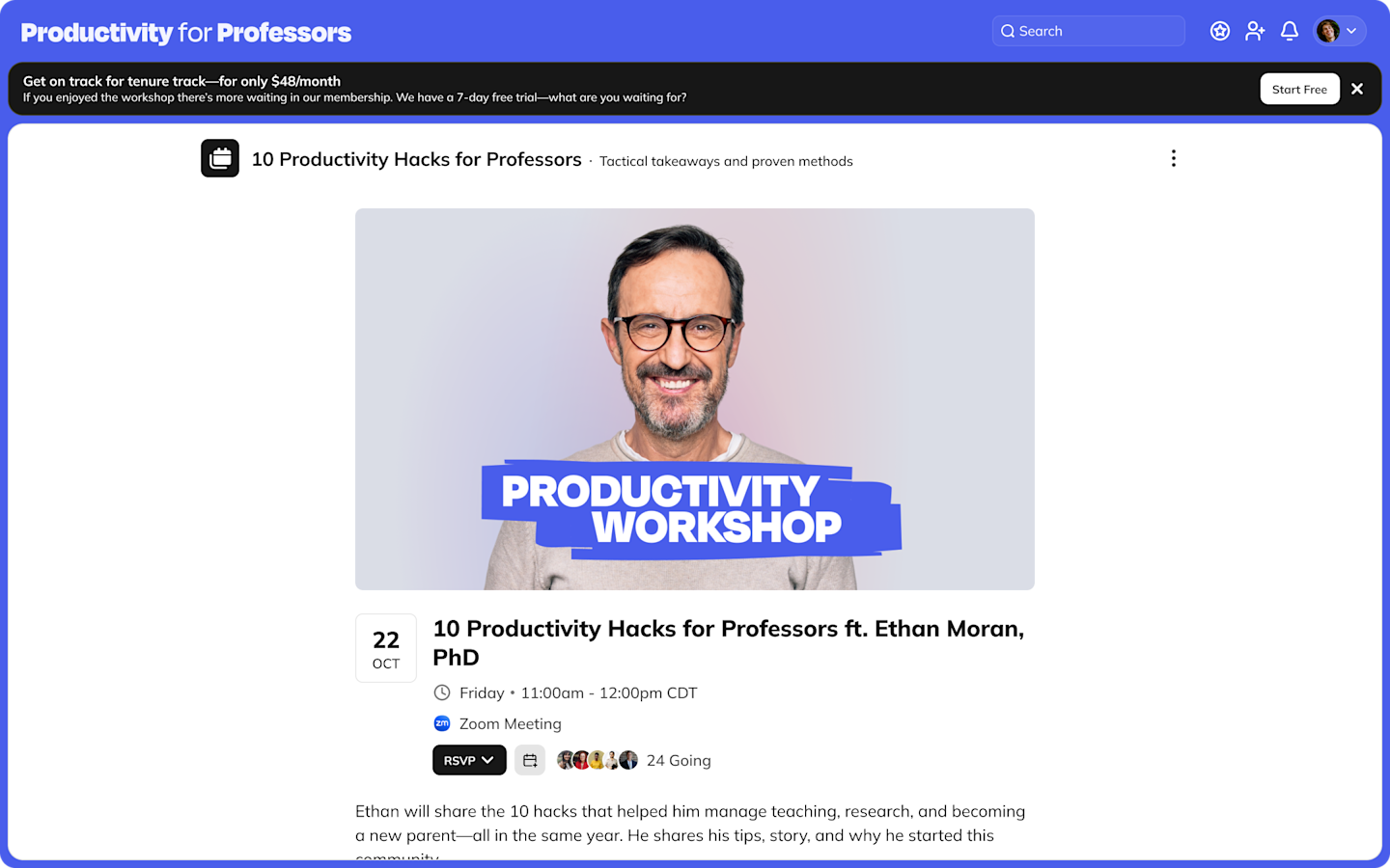 Graphics Productivity Workshop Event