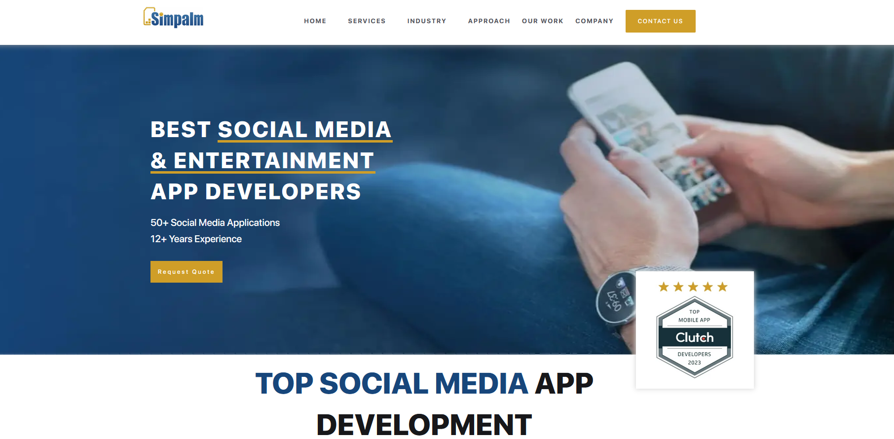Graphics - Social Media App Development Company - Simpalm