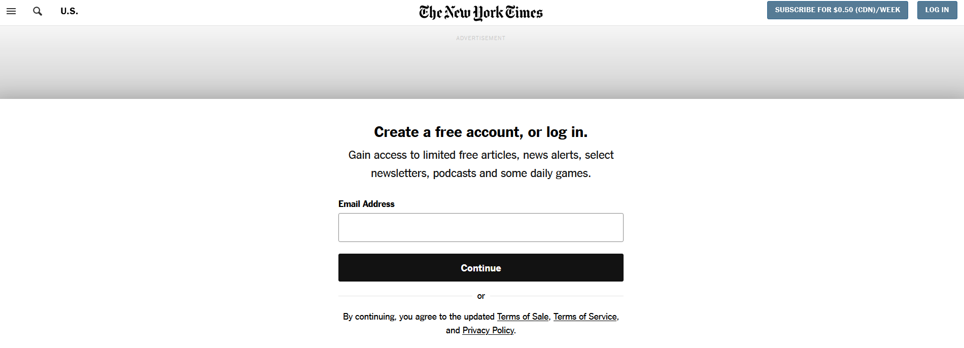 paywall - NYT 2