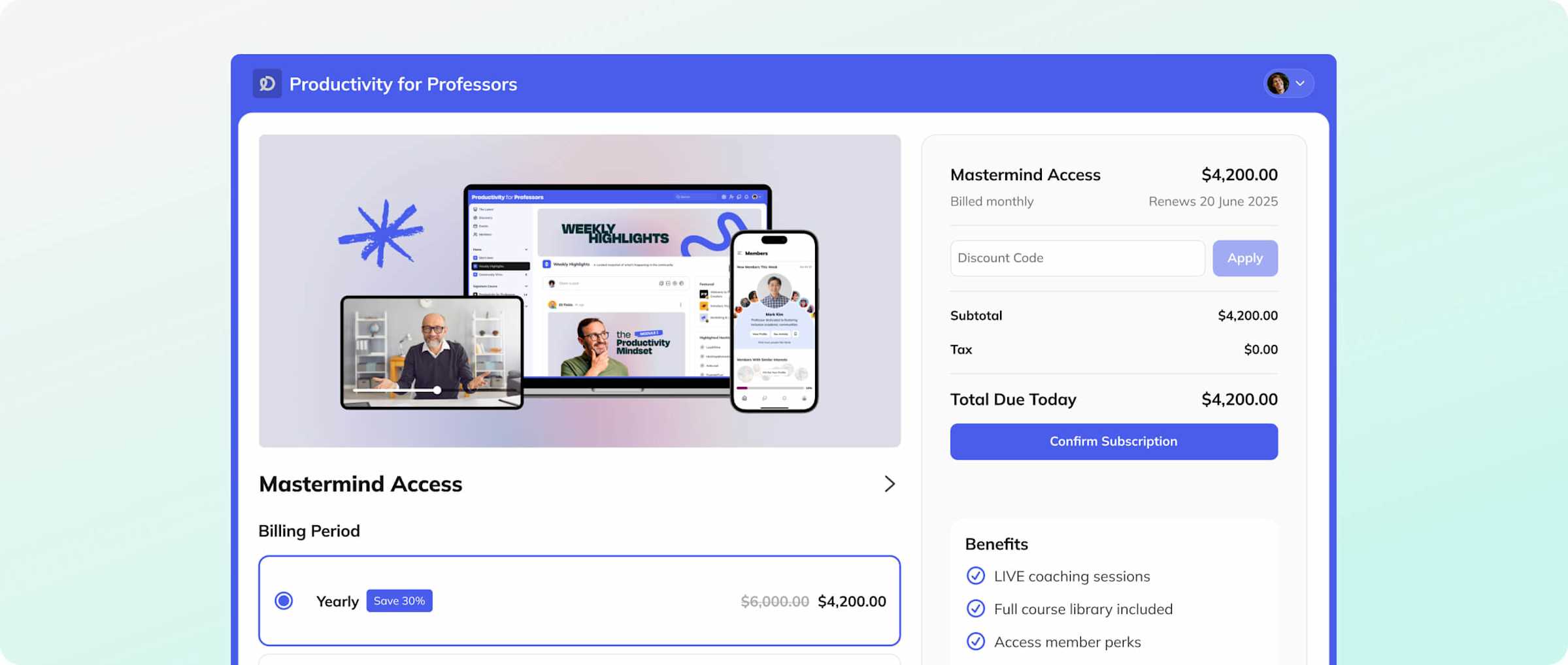 Optimized Checkout Flow