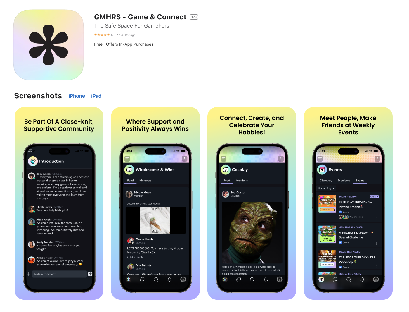 the gamehers App Store